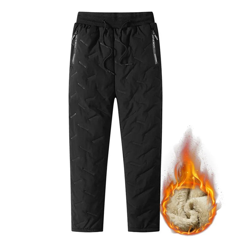 Sherpa-Lined Sweatpants