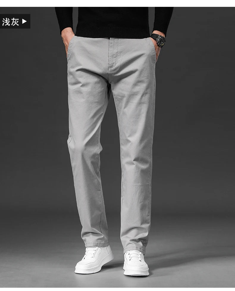 Stretch Cotton Chinos