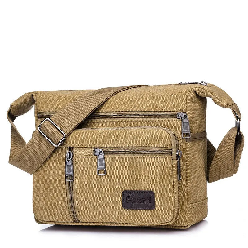 Canvas Messenger Bag