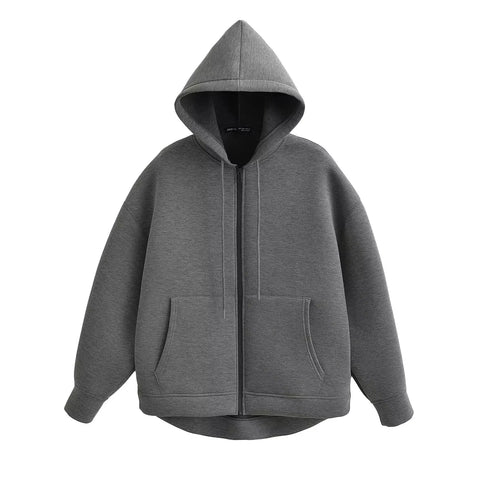 Oversized Zip Hoodie