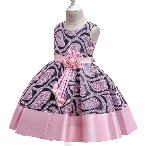 Floral Wedding Party Dress