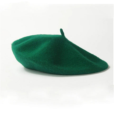 Wool-Blend French Beret