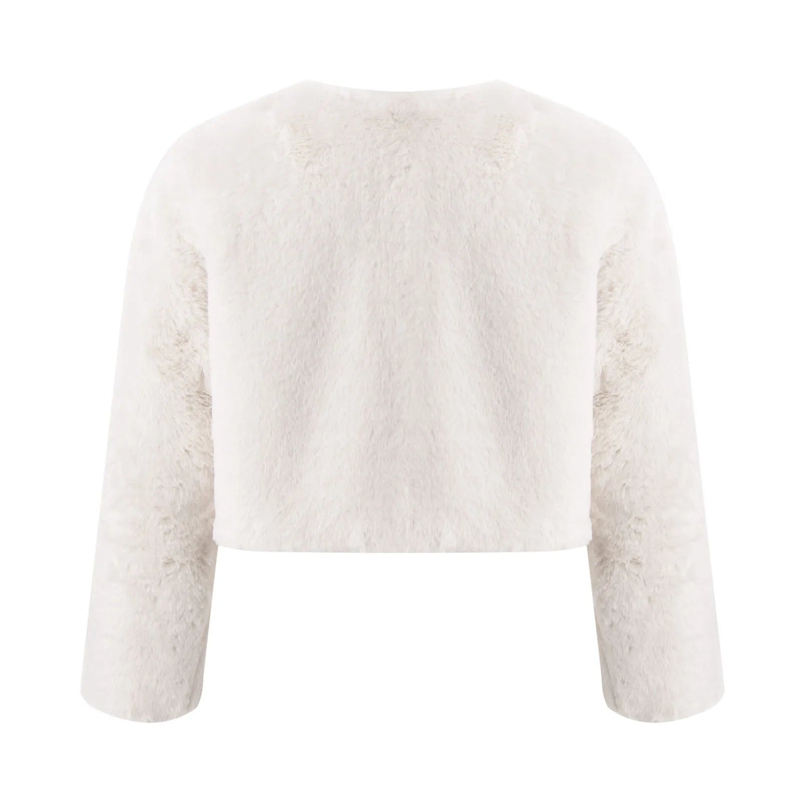 Girls' Faux-Fur Bolero Shrug