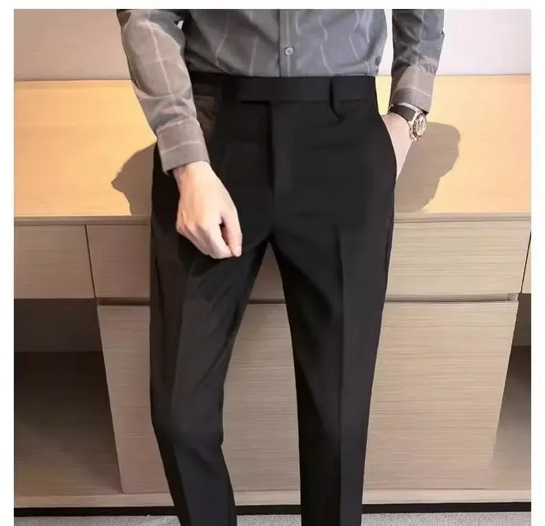 English Gentleman's Coffee Color Business Suit Pants