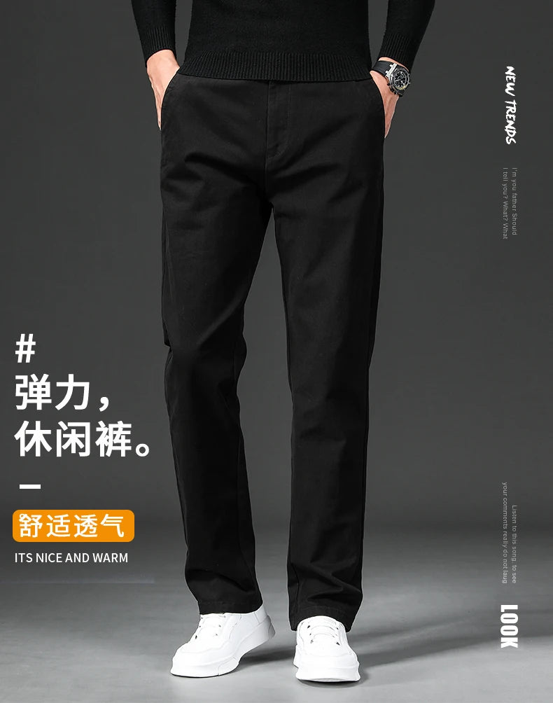 Stretch Cotton Chinos