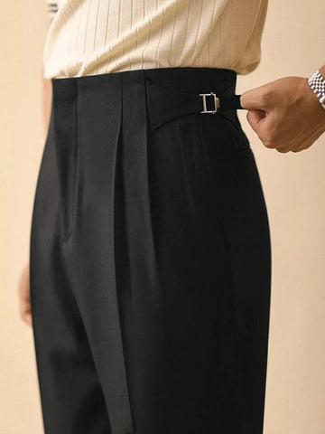 Relaxed Pleated Trousers