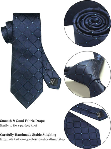 Tie, Clip & Pocket Square Set