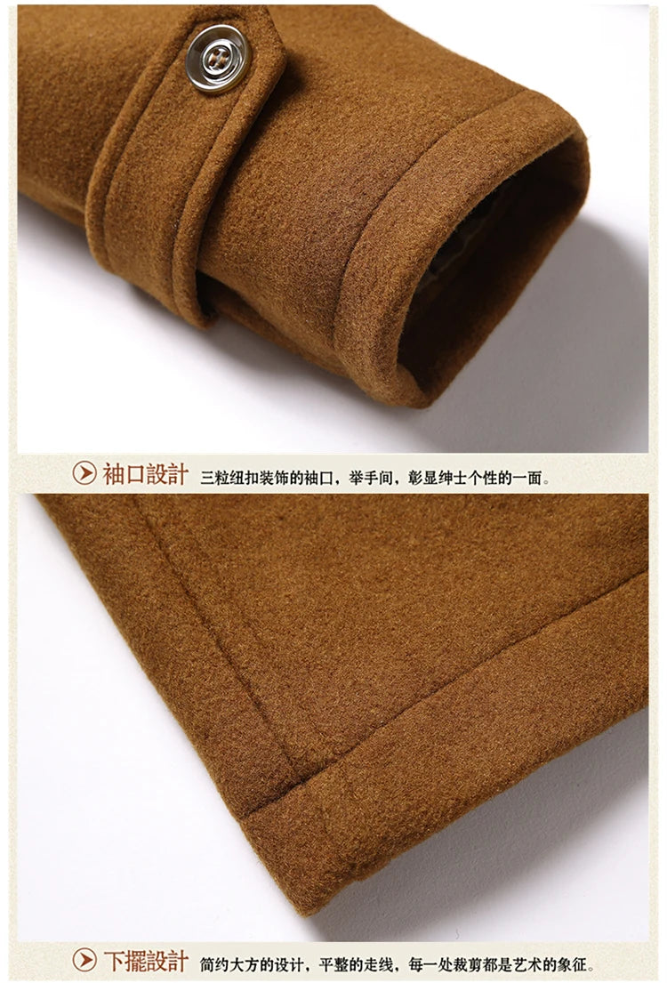 Double-Collar Overcoat