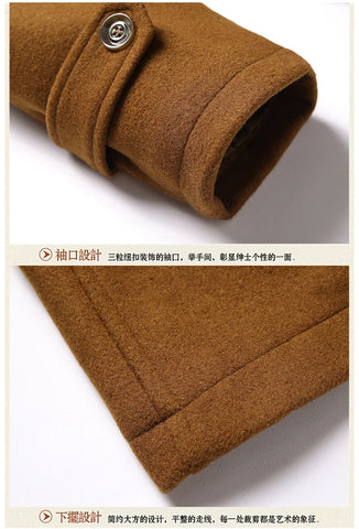 Double-Collar Overcoat