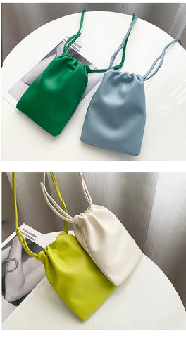 Mini Bucket Crossbody Bag