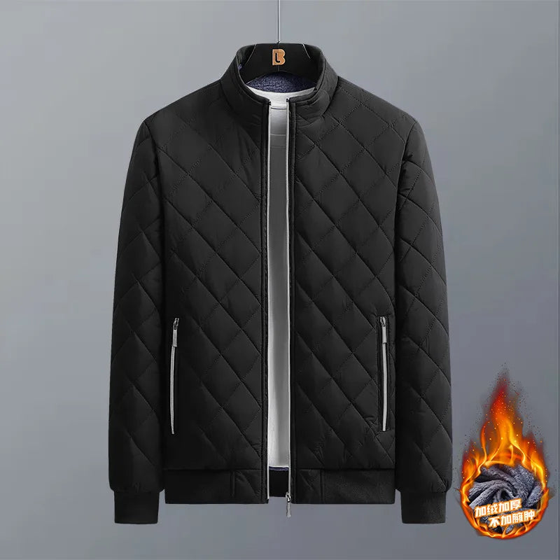 Quilted Bomber Jacket
