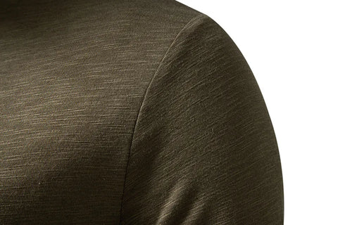 Long-Sleeve Cotton Henley