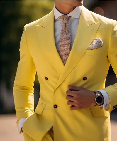 High Quality Double Breasted  Men's Suits