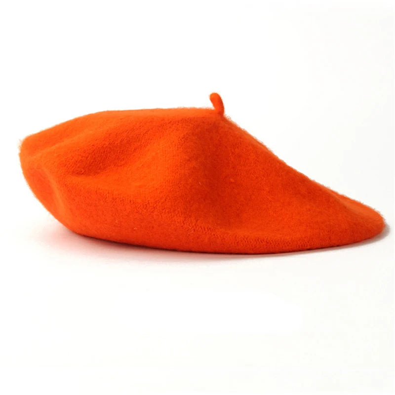Wool-Blend French Beret
