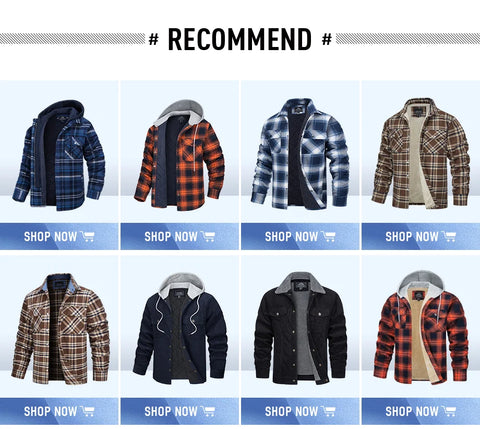 Plaid Flannel Overshirt
