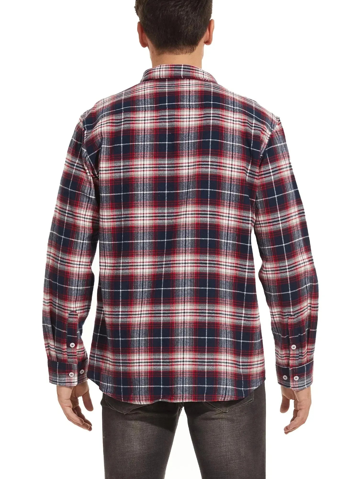 Plaid Flannel Overshirt