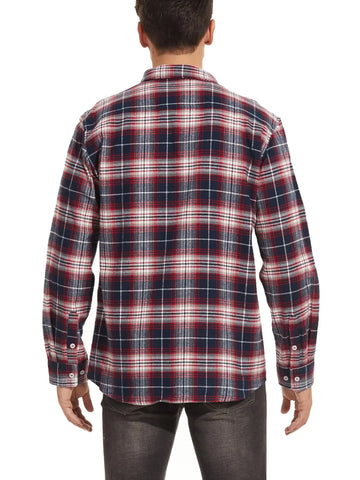 Plaid Flannel Overshirt