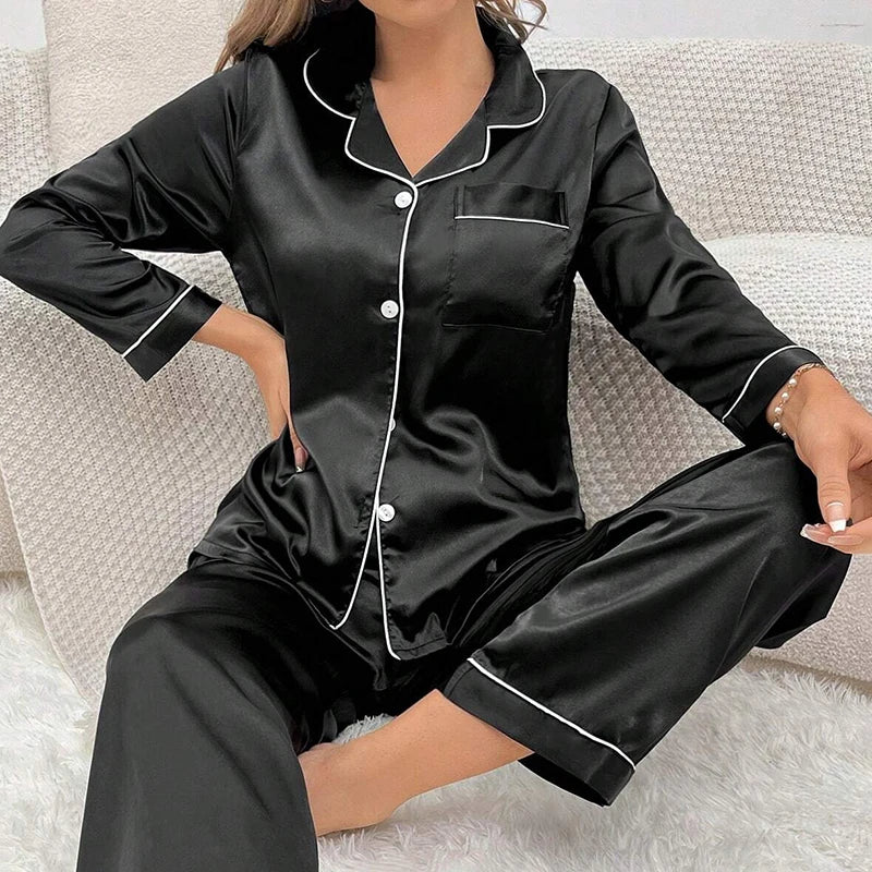 Satin Pajama Set