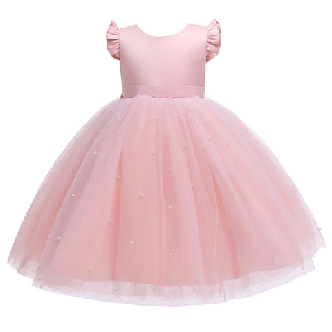 Tulle Party Dress with Big Back Bow