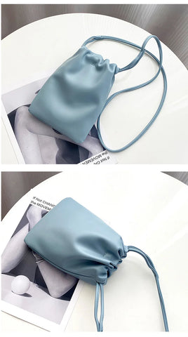 Mini Bucket Crossbody Bag