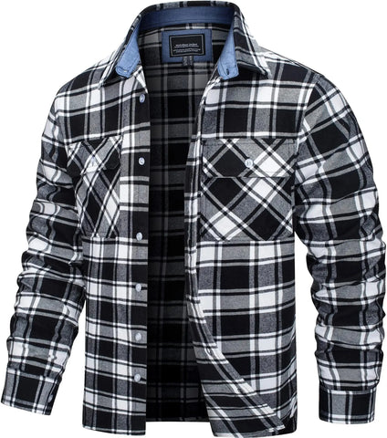 Plaid Flannel Overshirt