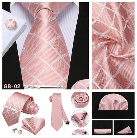 Tie, Clip & Pocket Square Set