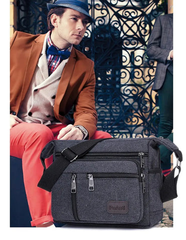 Canvas Messenger Bag