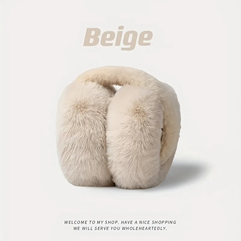 Foldable Faux Fur Earmuffs