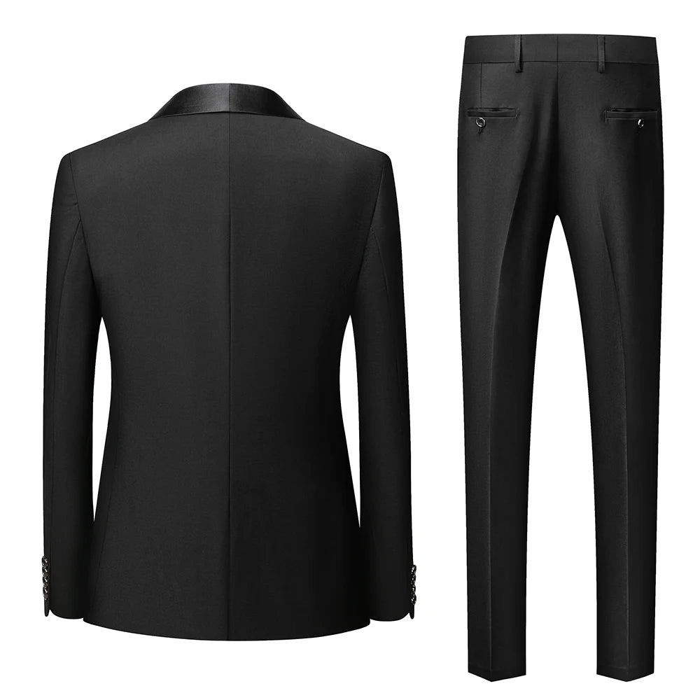 Shawl-Lapel Tuxedo Set