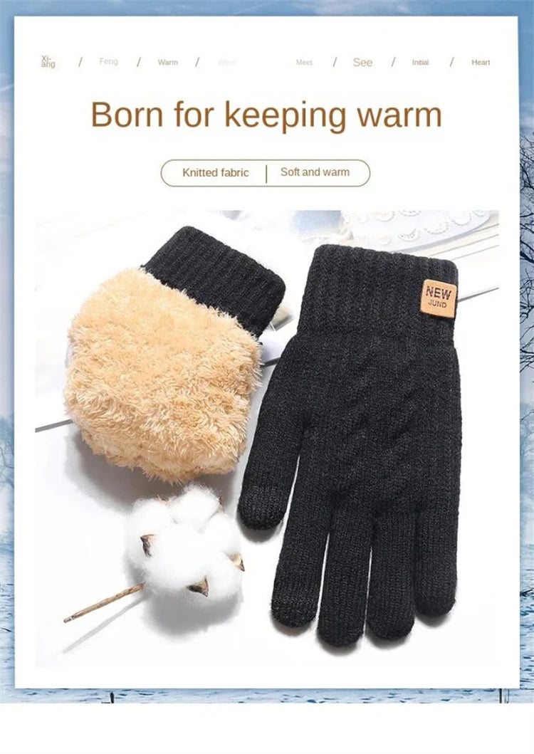 Fleece-Lined Touchscreen Gloves