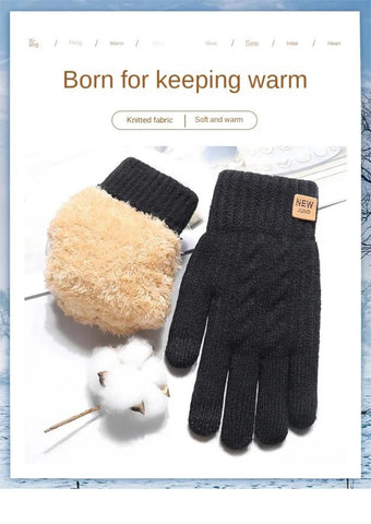 Fleece-Lined Touchscreen Gloves