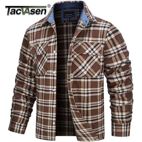 Plaid Flannel Overshirt
