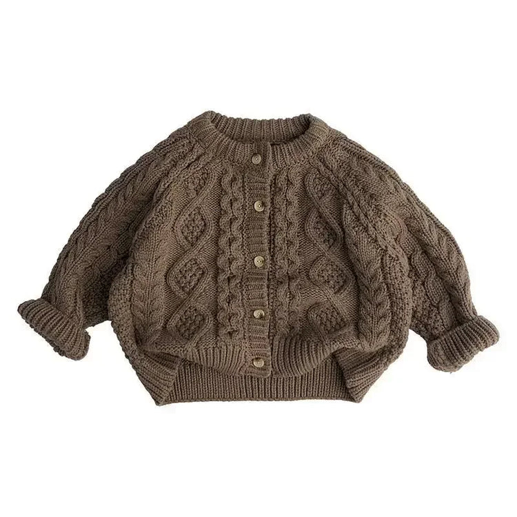 Kids' Cable-Knit Cardigan