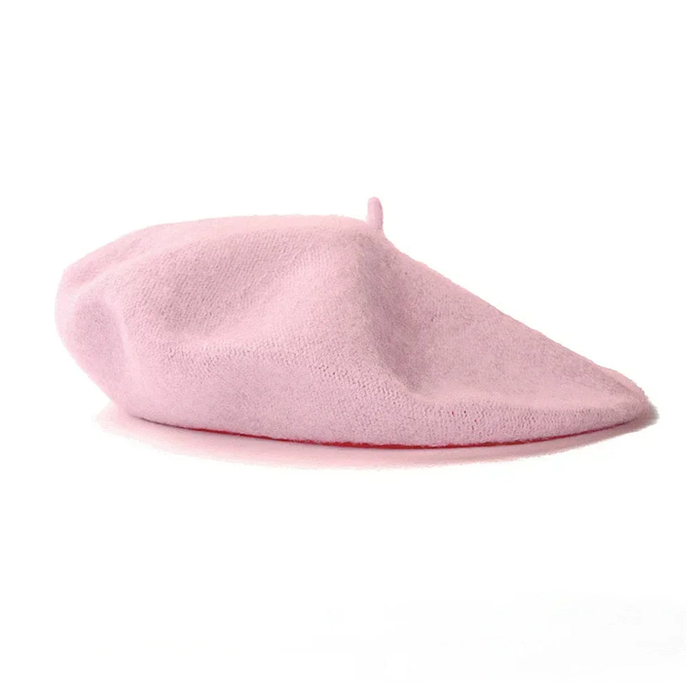 Wool-Blend French Beret