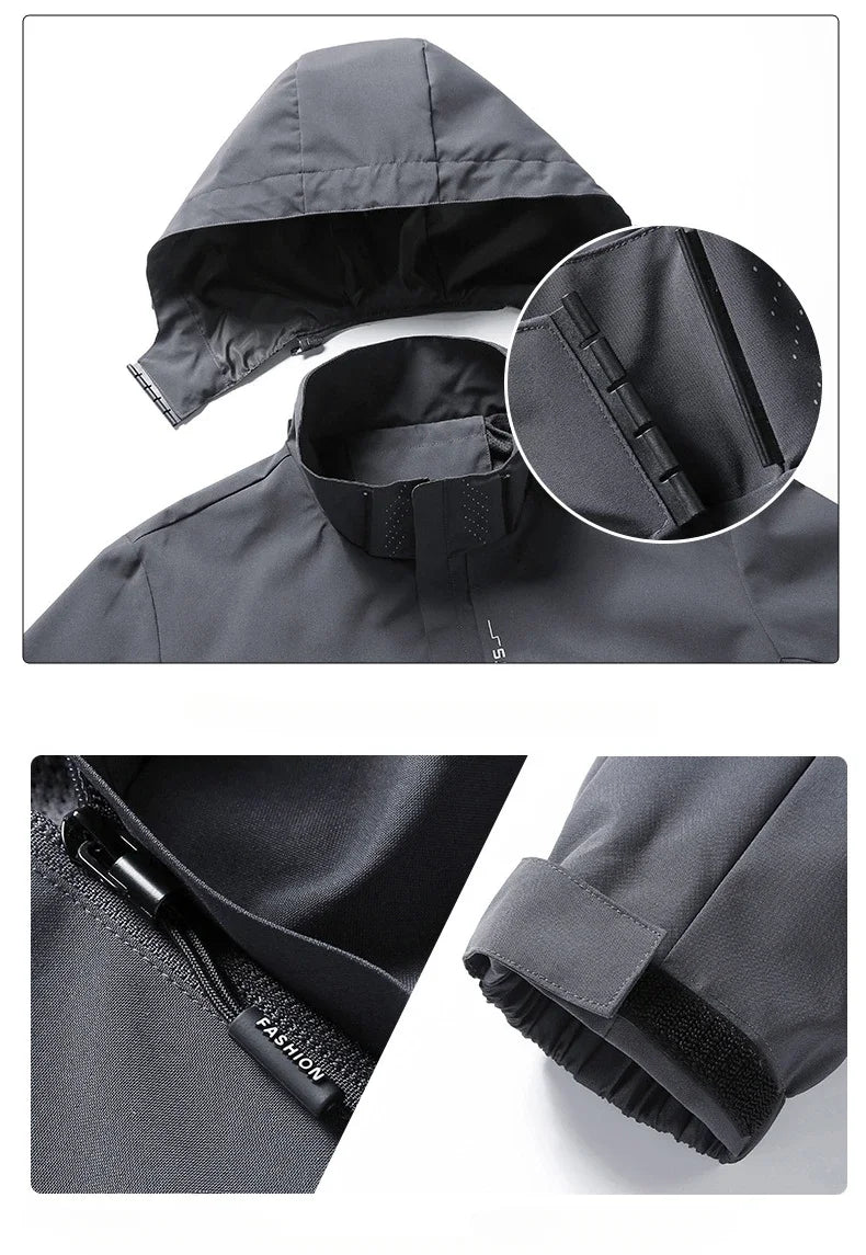 Hooded Rain Jacket