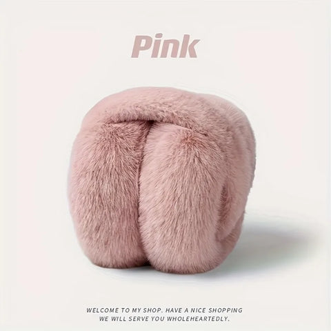 Foldable Faux Fur Earmuffs