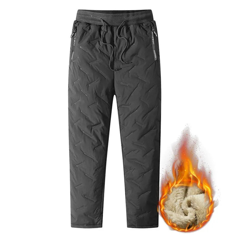 Sherpa-Lined Sweatpants