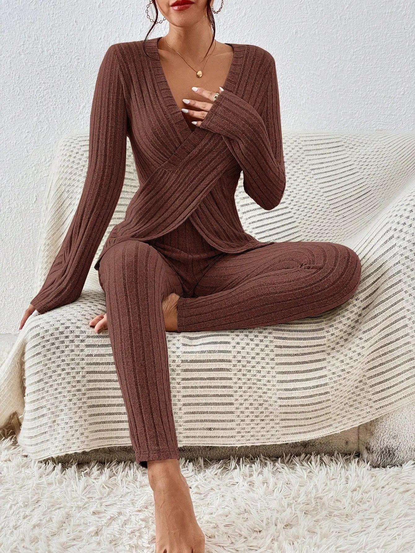 Knit Lounge Set