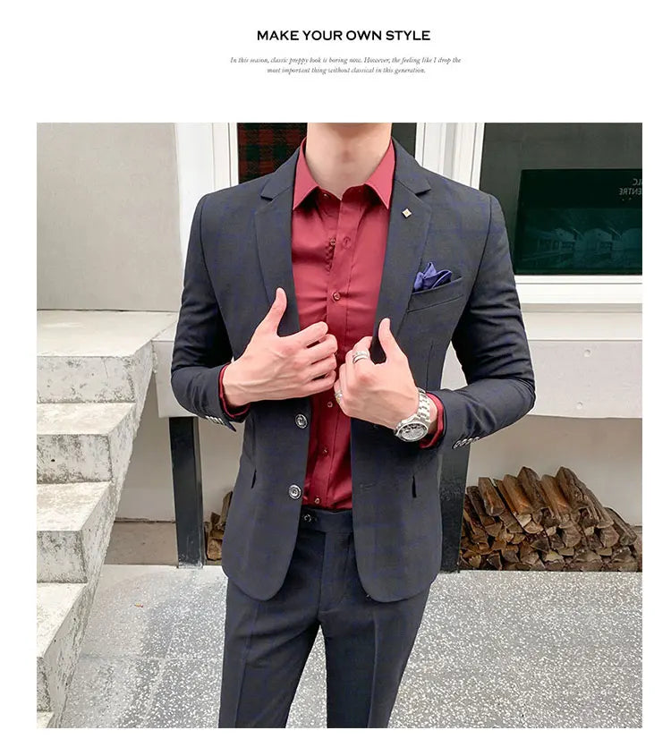 Slim Fit Business Suit