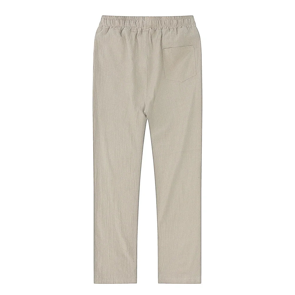 Cotton Linen Casual Pants