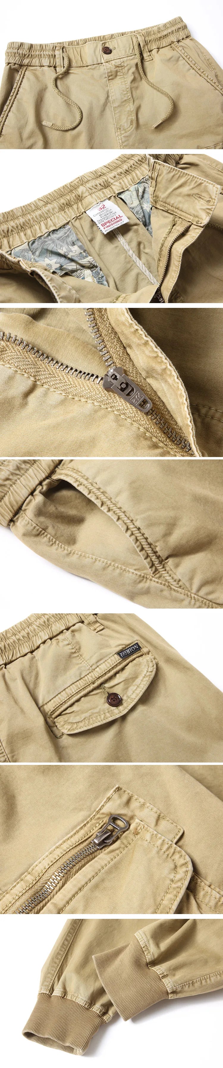 Cotton Cargo Pants