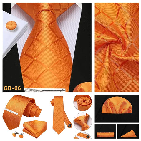 Tie, Clip & Pocket Square Set