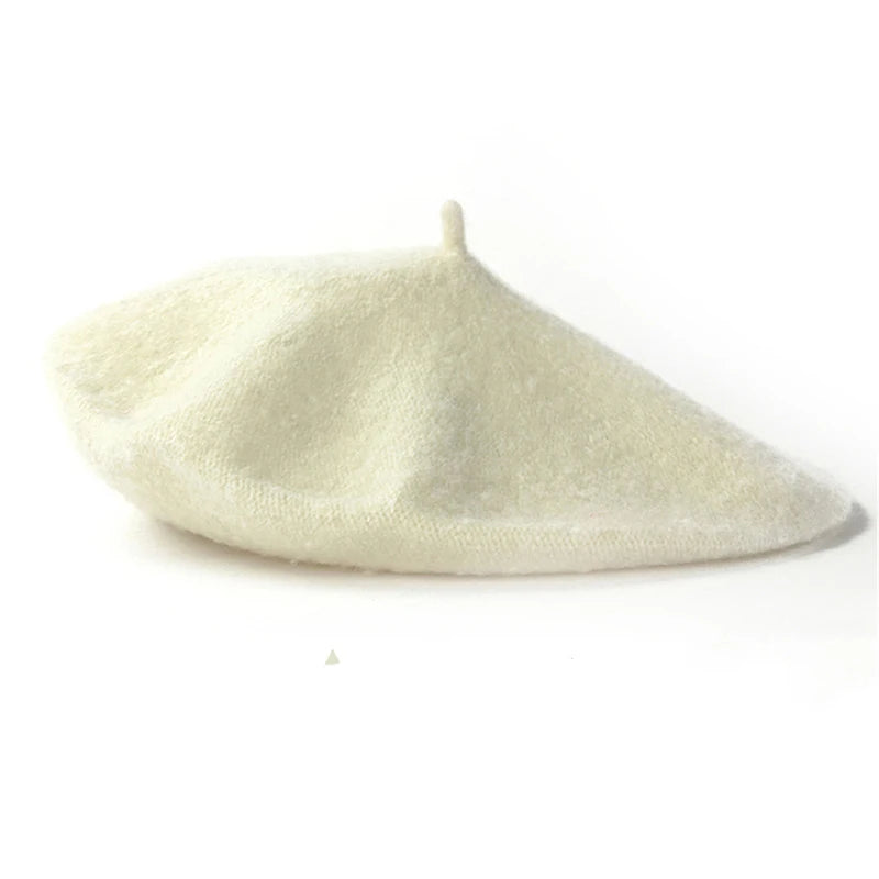 Wool-Blend French Beret