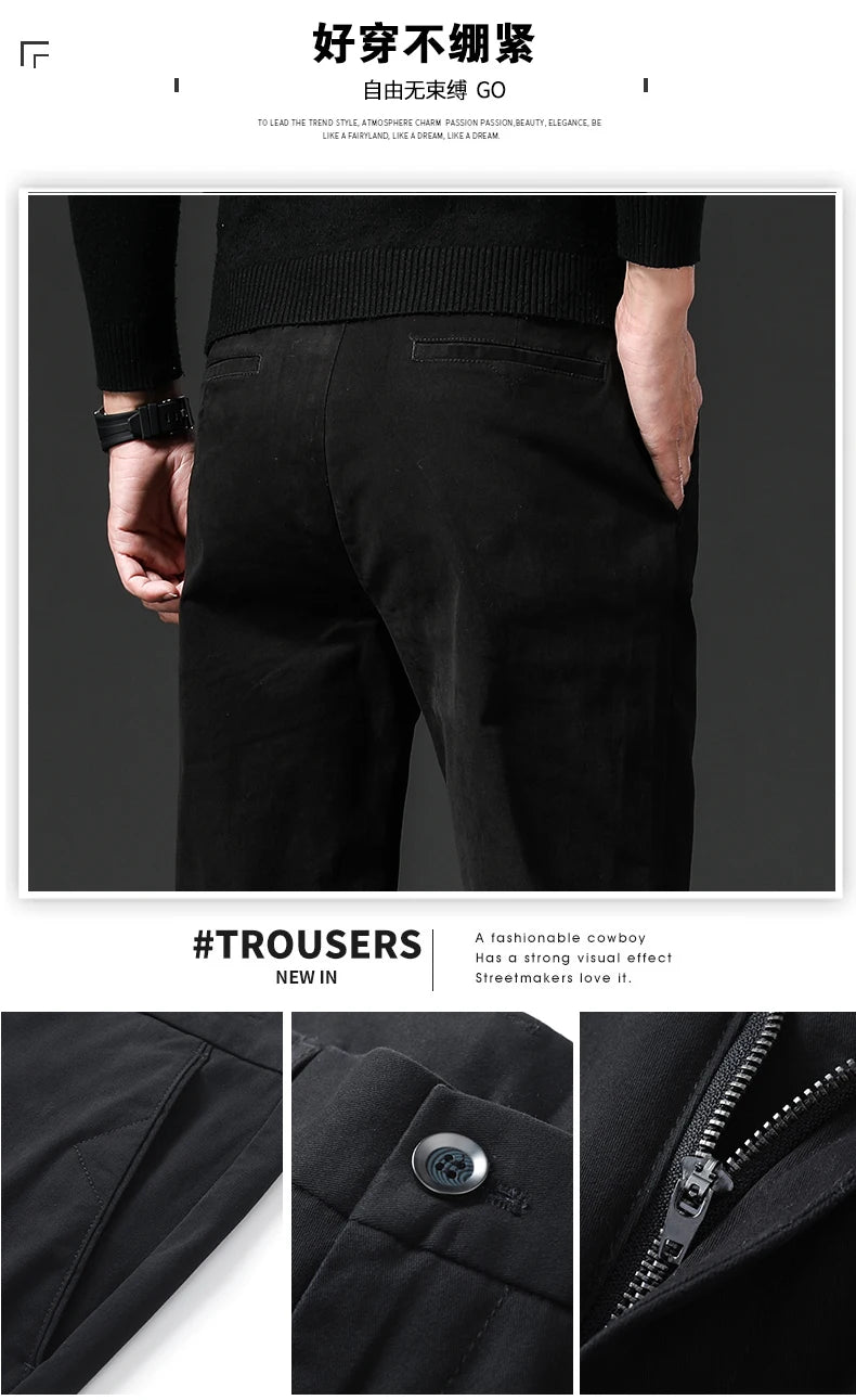 Stretch Cotton Chinos