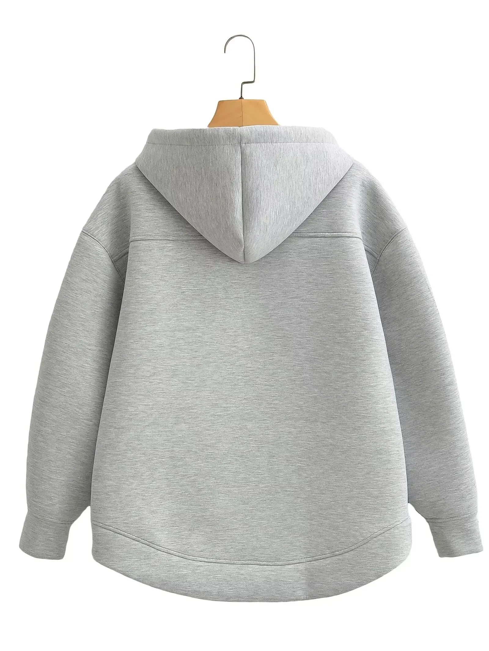 Oversized Zip Hoodie