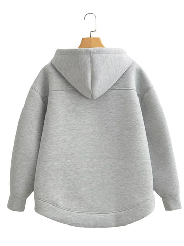 Oversized Zip Hoodie