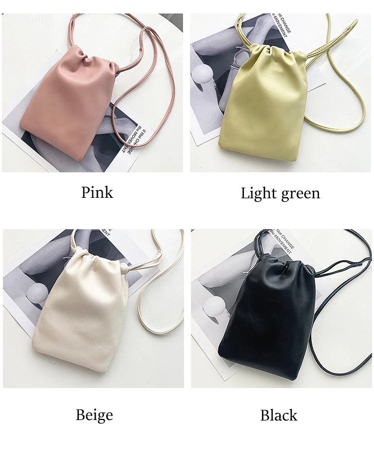 Mini Bucket Crossbody Bag
