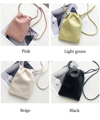 Mini Bucket Crossbody Bag