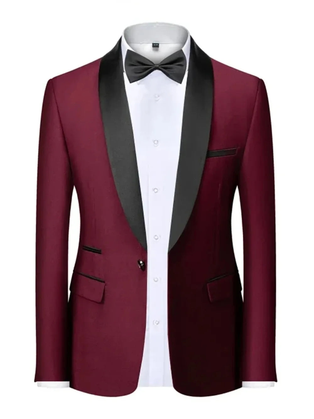 Velvet Shawl-Collar Blazer