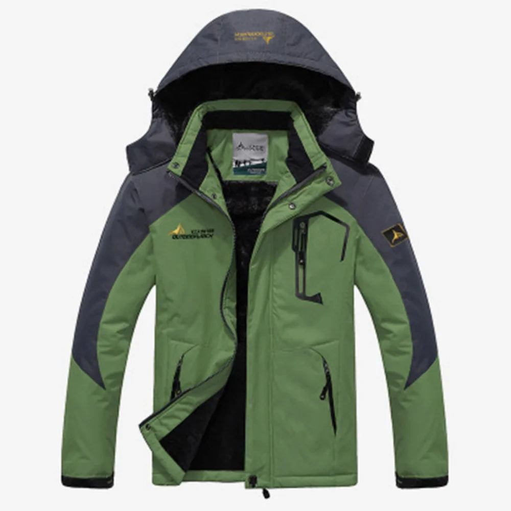 Fleece-Lined Hooded Parka